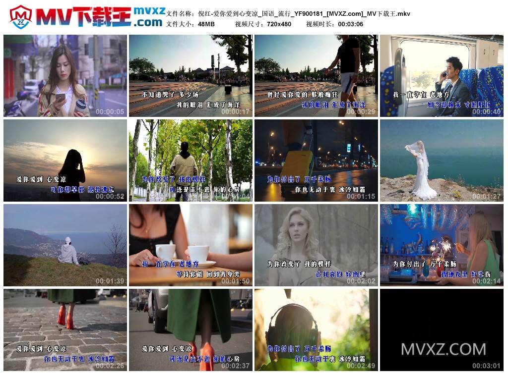 倪红-爱你爱到心变凉_国语_流行_YF900181